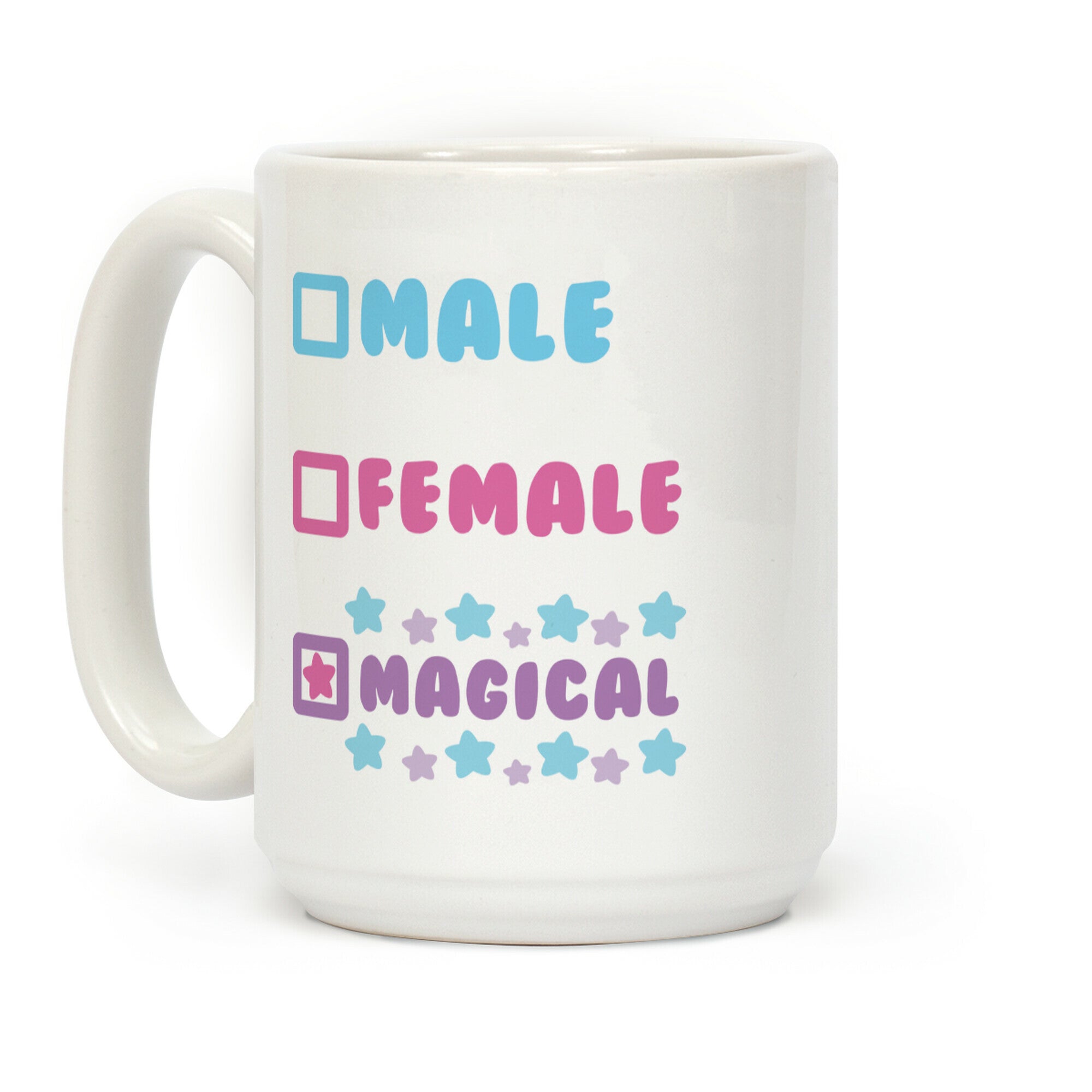 Magical Gender Checklist Coffee Mug
